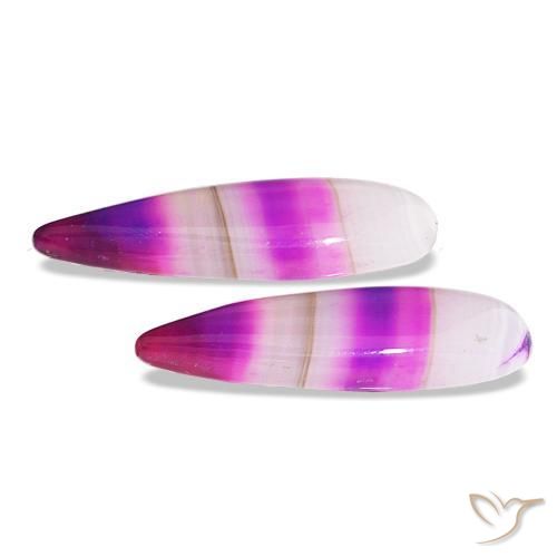 Shop natural 21.35ct Multicolore Agate gems, En forme de poire, from Namibie at GemSelect. In stock, global shipping!