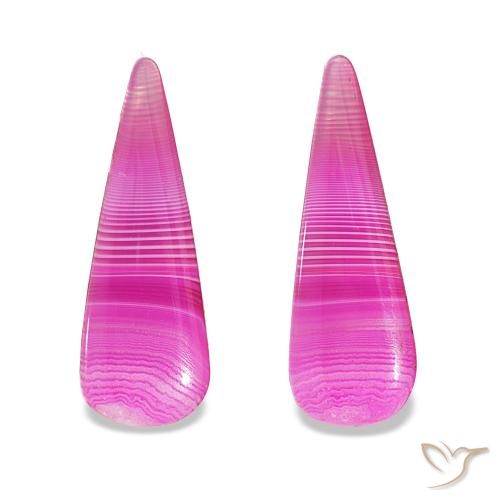 Shop natural 24.65ct Multicolore Agate gems, En forme de poire, from Namibie at GemSelect. In stock, global shipping!