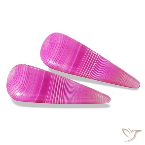 Shop natural 24.65ct Multicolore Agate gems, En forme de poire, from Namibie at GemSelect. In stock, global shipping!