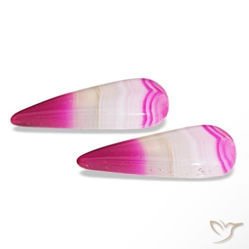 Shop natural 13.14ct Multicolore Agate gems, En forme de poire, from Namibie at GemSelect. In stock, global shipping!