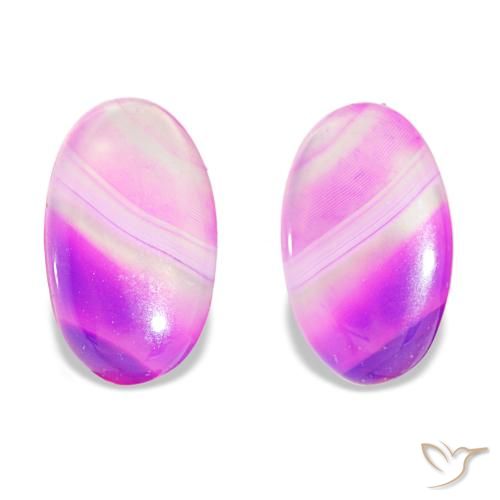 Shop natural 11.68ct Multicolore Agate gems, Coupe ovale, from Namibie at GemSelect. In stock, global shipping!