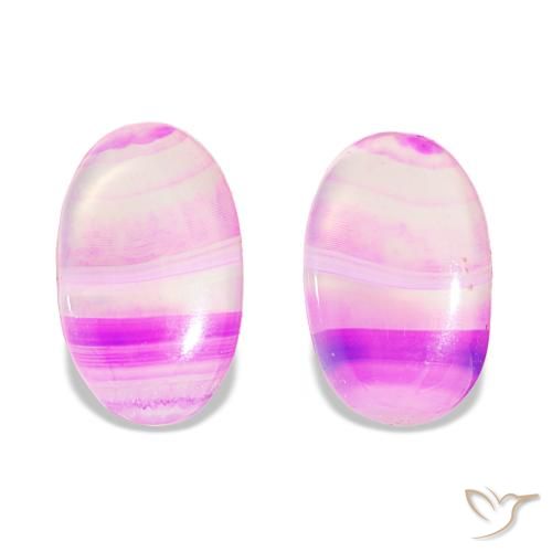 Achetez naturel 11.89ct Multicolore Agate gems, Coupe ovale, En provenance Namibie chez GemSelect. En stock, livraison internationale!