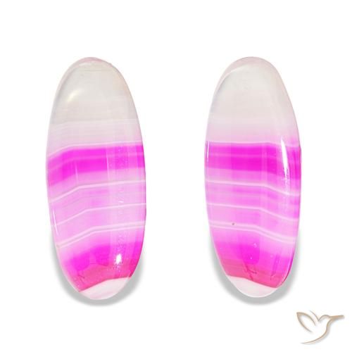 Achetez naturel 15.00ct Multicolore Agate gems, Coupe ovale, En provenance Namibie chez GemSelect. En stock, livraison internationale!