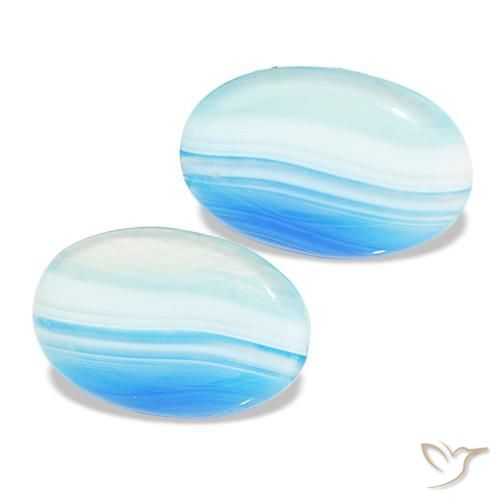 Shop natural 18.35ct Multicolore Agate gems, Coupe ovale, from Namibie at GemSelect. In stock, global shipping!