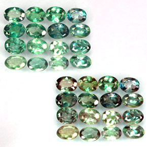 Achetez naturel ct multicolore alexandrite gems, coupe ovale, en provenance tanzanie chez gemselect. en stock, livraison internationale!