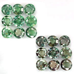 Achetez naturel ct multicolore alexandrite gems, coupe roude, en provenance tanzanie chez gemselect. en stock, livraison internationale!