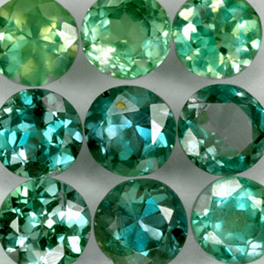 Achetez naturel ct Vert rouge Alexandrite gems, Coupe roude, En provenance Tanzanie chez GemSelect. En stock, livraison internationale!