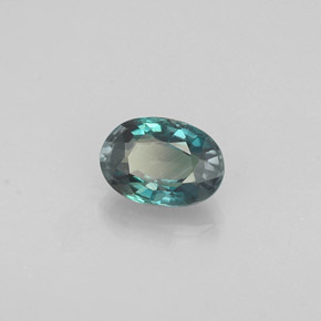 Alexandrite Vert rouge naturelle Coupe ovale, 0.43 ct, VVS-VS