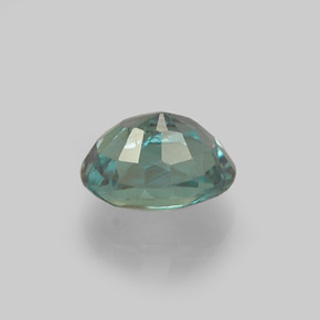 Alexandrite multicolore naturelle coupe ovale, 0,45 ct, VS