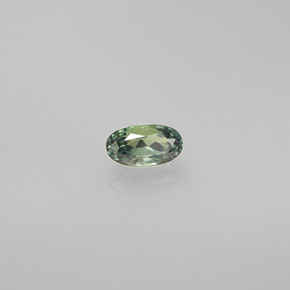 Alexandrite multicolore naturelle coupe ovale, 0,37 ct, VVS-VS