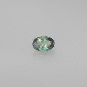 Alexandrite Vert rouge naturelle Coupe ovale, 0.23 ct, VS