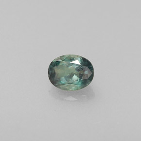 Alexandrite multicolore naturelle coupe ovale, 0,23 ct, VS