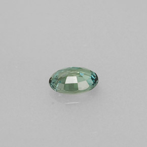 Alexandrite multicolore naturelle coupe ovale, 0,19 ct, VVS-VS