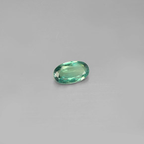 Alexandrite Vert rouge naturelle Coupe ovale, 0.30 ct, VVS-VS