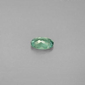 Alexandrite multicolore naturelle coupe ovale, 0,46 ct, VVS-VS