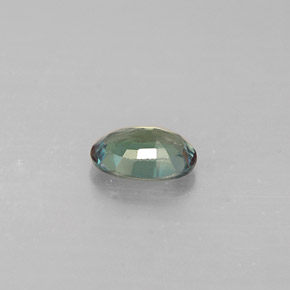 Alexandrite multicolore naturelle coupe ovale, 0,34 ct, VVS-VS
