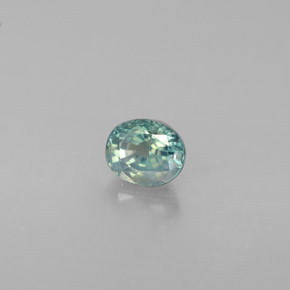 Alexandrite multicolore naturelle coupe ovale, 0,36 ct, VVS-VS
