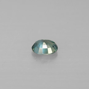 Alexandrite multicolore naturelle coupe ovale, 0,33 ct, VVS-VS