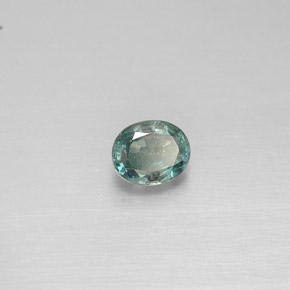 Alexandrite Vert rouge naturelle Coupe ovale, 0.34 ct, VVS-VS