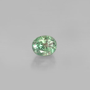 Alexandrite multicolore naturelle coupe ovale, 0,54 ct, VVS-VS