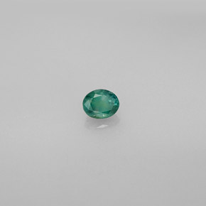 Alexandrite vert/rouge naturelle coupe ovale, 0,30 ct, VS