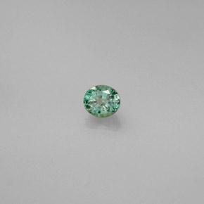 Alexandrite multicolore naturelle coupe ovale, 0,29 ct, VVS-VS