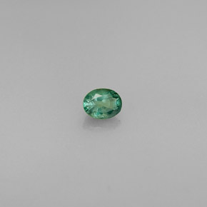 Alexandrite Vert rouge naturelle Coupe ovale, 0.26 ct, VVS-VS