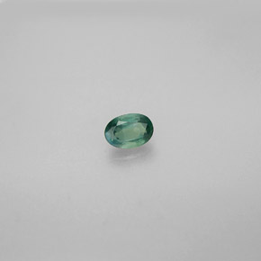 Alexandrite Vert rouge naturelle Coupe ovale, 0.28 ct, VS