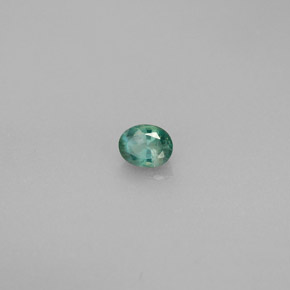 Alexandrite multicolore naturelle coupe ovale, 0,26 ct, VS