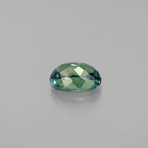 Alexandrite multicolore naturelle coupe ovale, 0,33 ct, VVS-VS