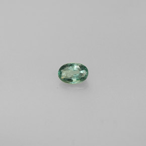Alexandrite Vert rouge naturelle Coupe ovale, 0.20 ct, VS