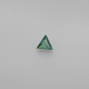 Alexandrite multicolore naturelle trillion, 0,12 ct, VS