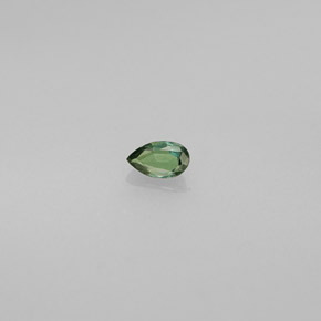 Alexandrite Vert rouge naturelle En forme de poire, 0.11 ct, VS