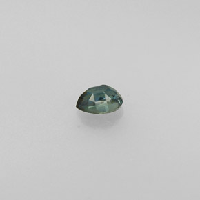 Alexandrite multicolore naturelle en forme de poire, 0,13 ct, VS
