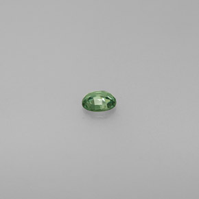Alexandrite vert/rouge naturelle coupe ovale, 0,13 ct, VS