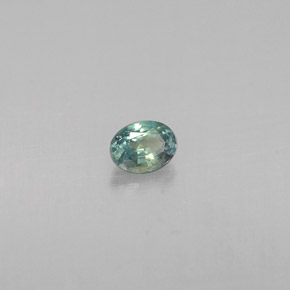 Alexandrite multicolore naturelle coupe ovale, 0,13 ct, VS
