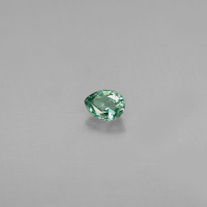 Alexandrite Vert rouge naturelle En forme de poire, 0.14 ct, VS