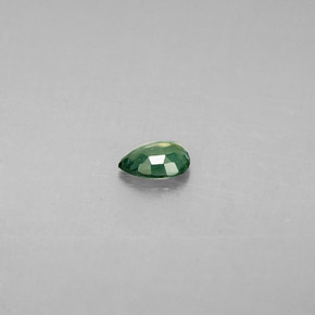 Alexandrite multicolore naturelle en forme de poire, 0,14 ct, VS