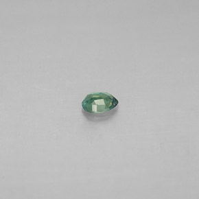 Alexandrite multicolore naturelle en forme de poire, 0,09 ct, VS