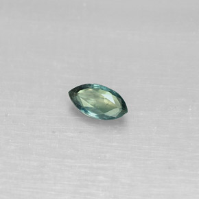 Alexandrite multicolore naturelle marquise, 0,15 ct, VS