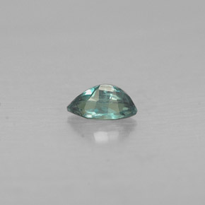 Alexandrite multicolore naturelle en forme de poire, 0,15 ct, VS