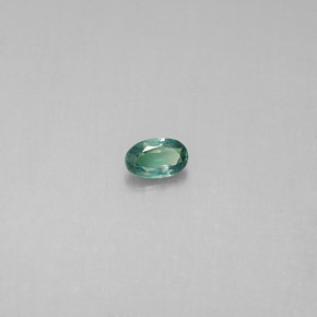 Alexandrite Vert rouge naturelle Coupe ovale, 0.10 ct, VS