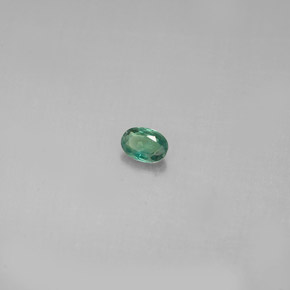 Alexandrite multicolore naturelle coupe ovale, 0,13 ct, VS
