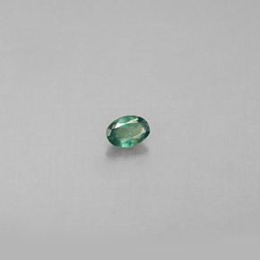 Alexandrite multicolore naturelle coupe ovale, 0,07 ct, VS
