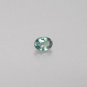 Alexandrite Vert rouge naturelle Coupe ovale, 0.09 ct, VS