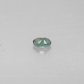 Alexandrite Vert rouge naturelle Coupe ovale, 0.09 ct, VS