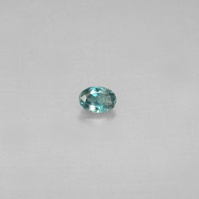 Alexandrite multicolore naturelle coupe ovale, 0,11 ct, VS