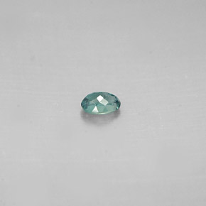 Alexandrite multicolore naturelle coupe ovale, 0,11 ct, VS