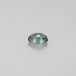 Alexandrite multicolore naturelle coupe ovale, 0,14 ct, VS