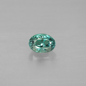 Alexandrite multicolore naturelle coupe ovale, 0,45 ct, VS